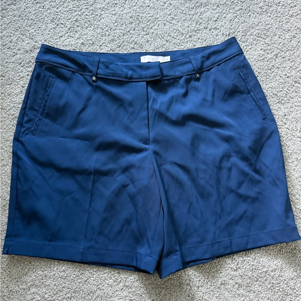 Lady‎ Hagen Navy Blue Women's Bermudas Shorts Size 12